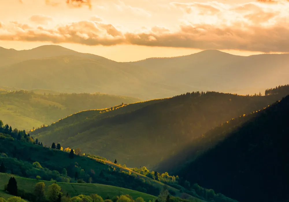 mountain land